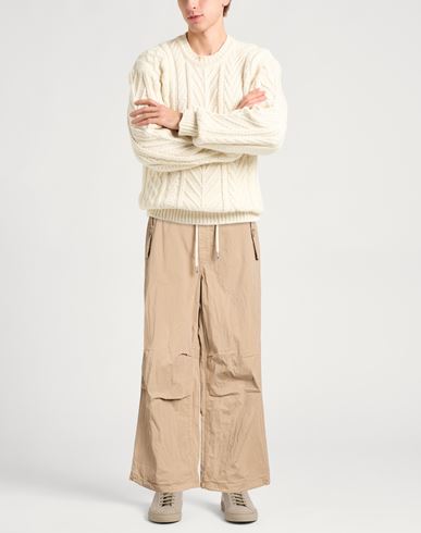 Man Pants Sand Size 32 Organic cotton, Polyamide