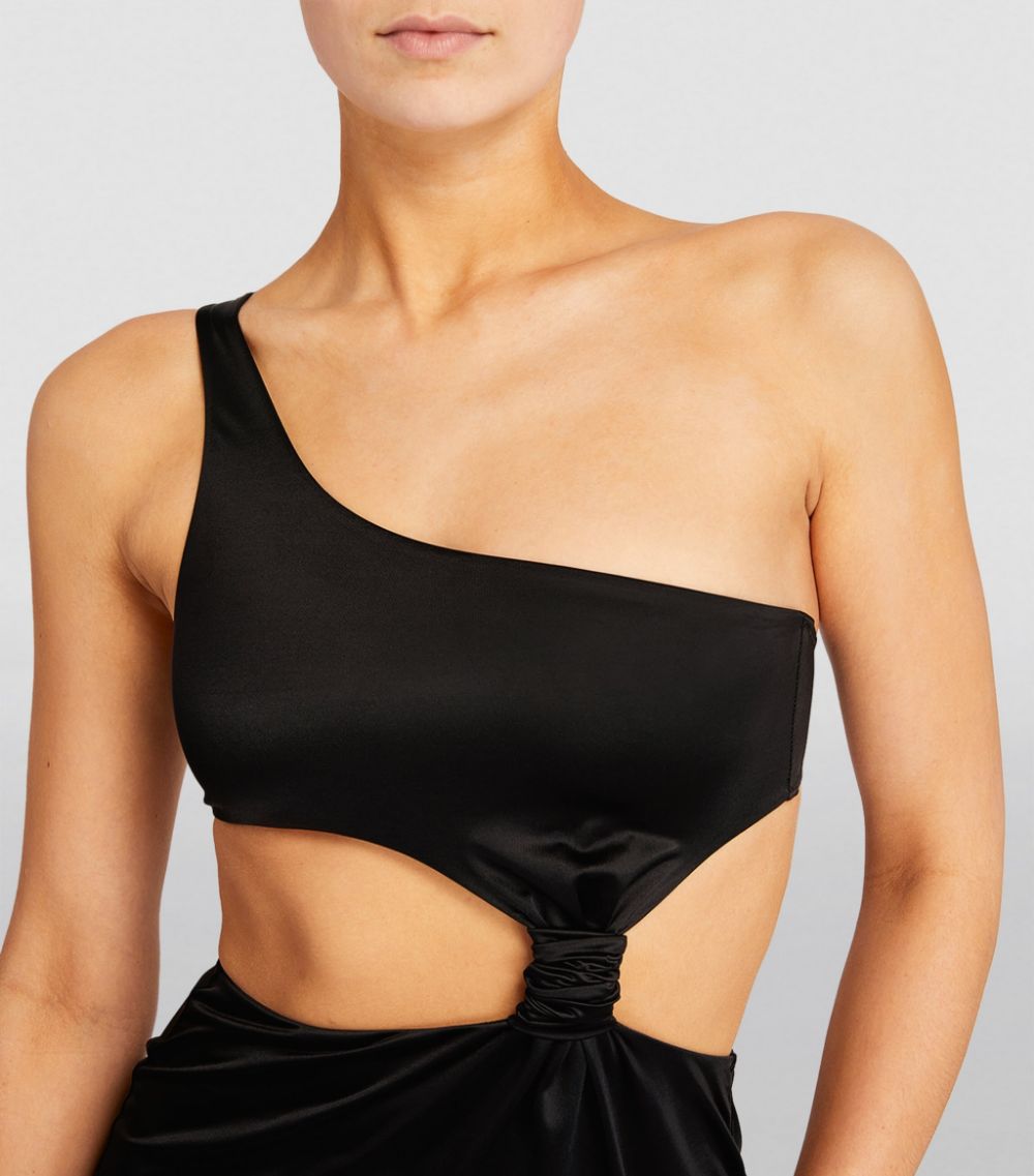 Cut-Out Belize One-Shoulder Dress