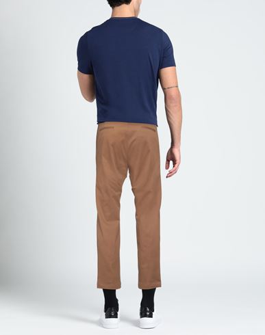Patrizio Piscaglia Man Pants Camel Size 38 Cotton, Elastane
