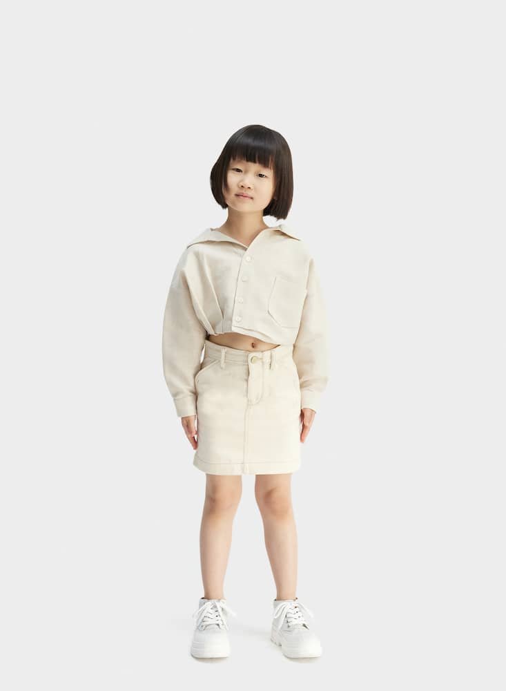 Jacquemus Enfant La Jupe De Nimes denim skirt