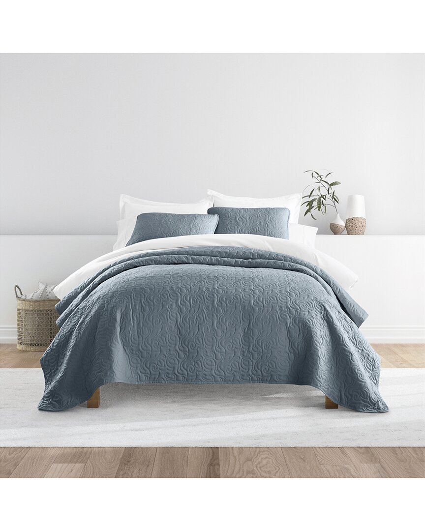All Season Floral Stitch Quilt Set