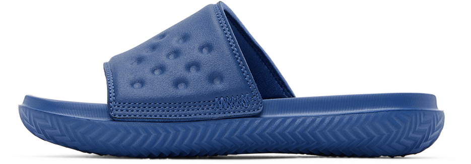 Kids Blue Jordan Play Big Kids Slides Sandals