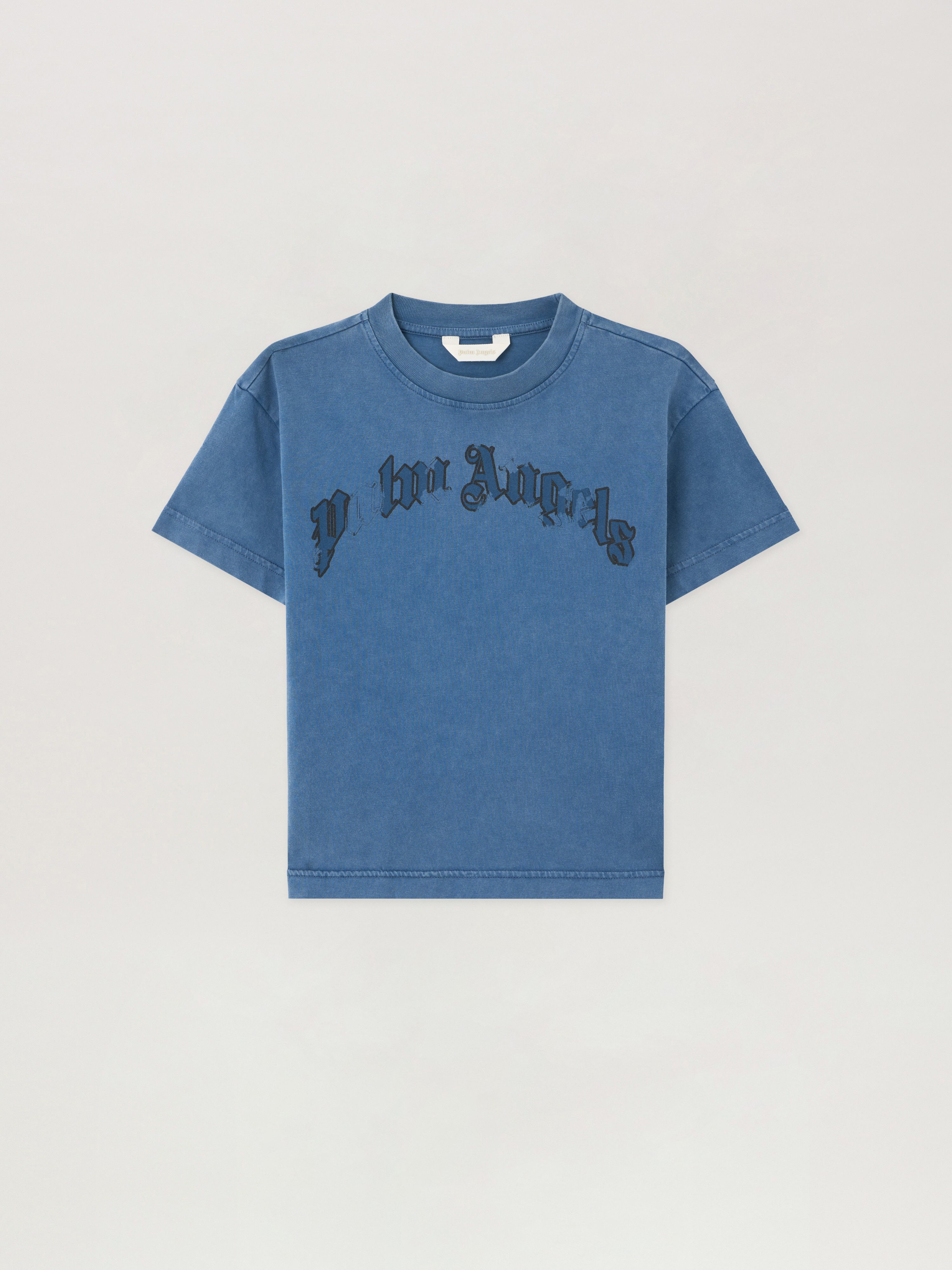 Curved Logo Faded T