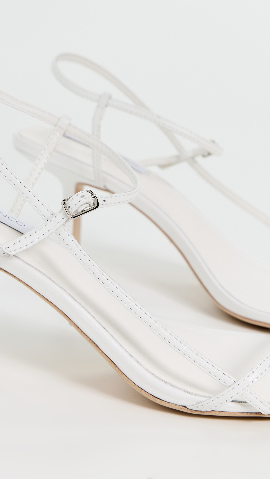 Tony Bianco Caprice Heel Sandals White