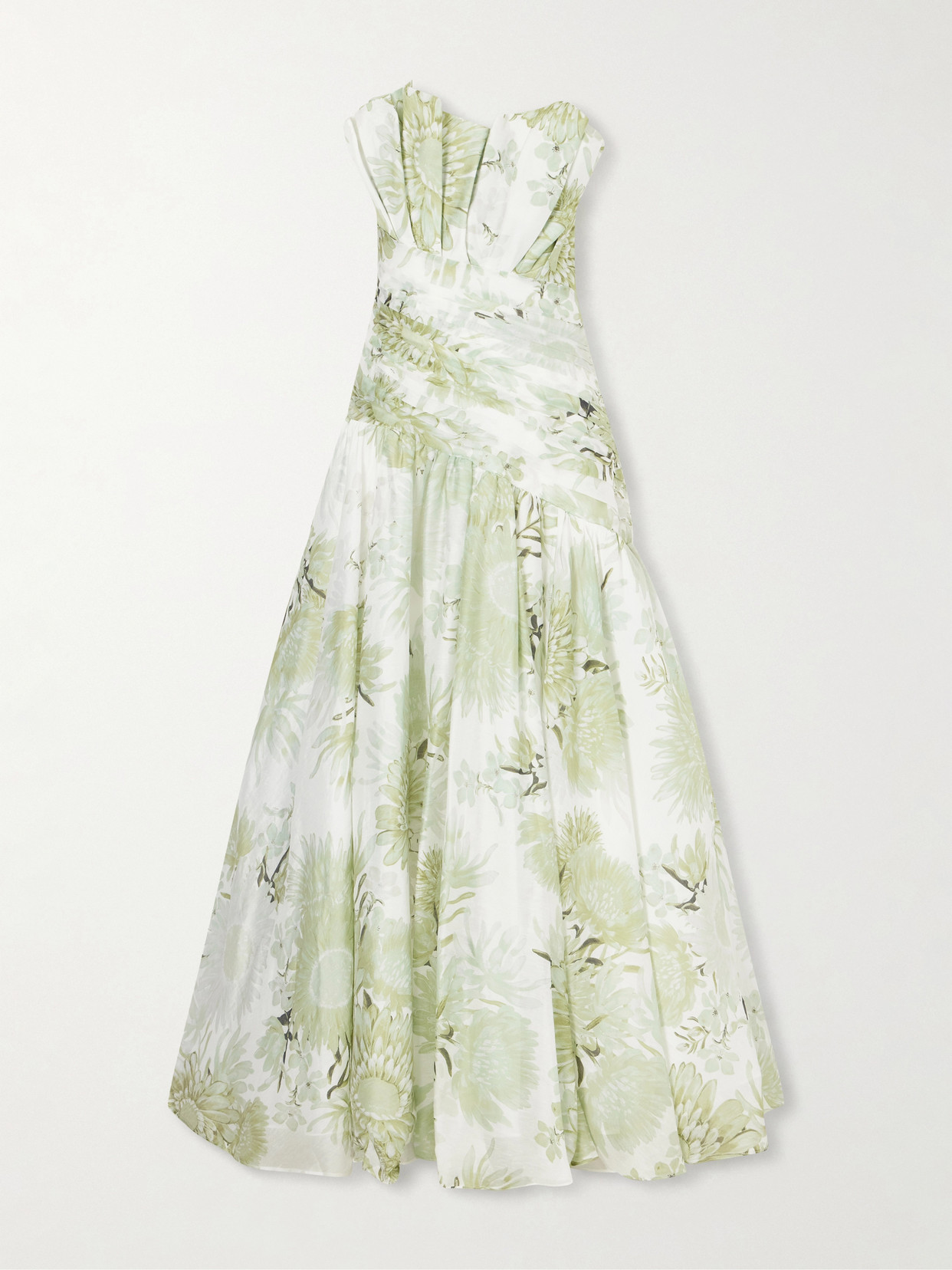 Reflector Organza Gown - Green
