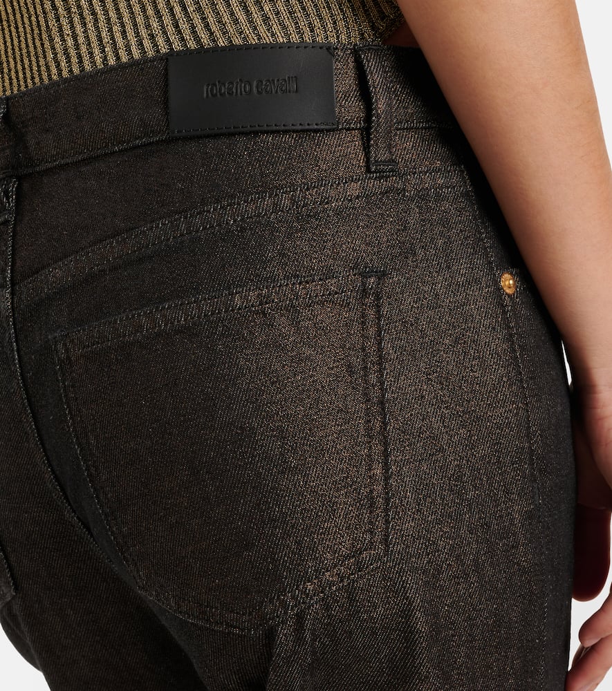 Embellished flared jeans