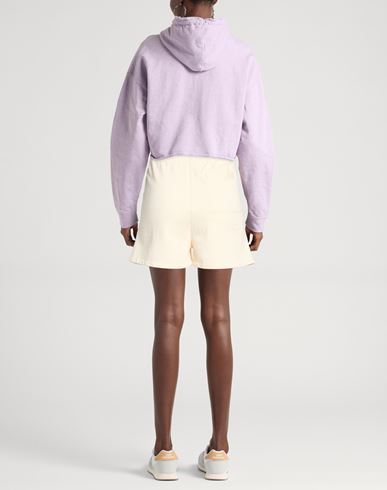 Maison Kitsuné Woman Shorts & Bermuda Shorts Ivory Size M Cotton