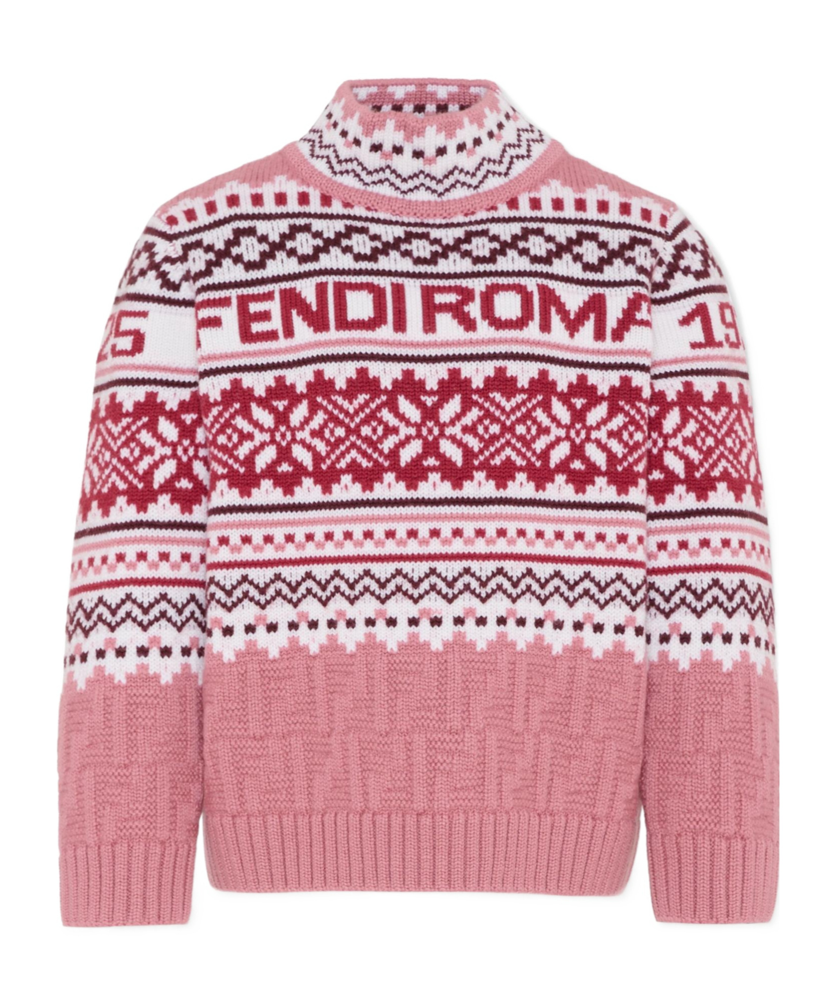Long-sleeved turtleneck sweater