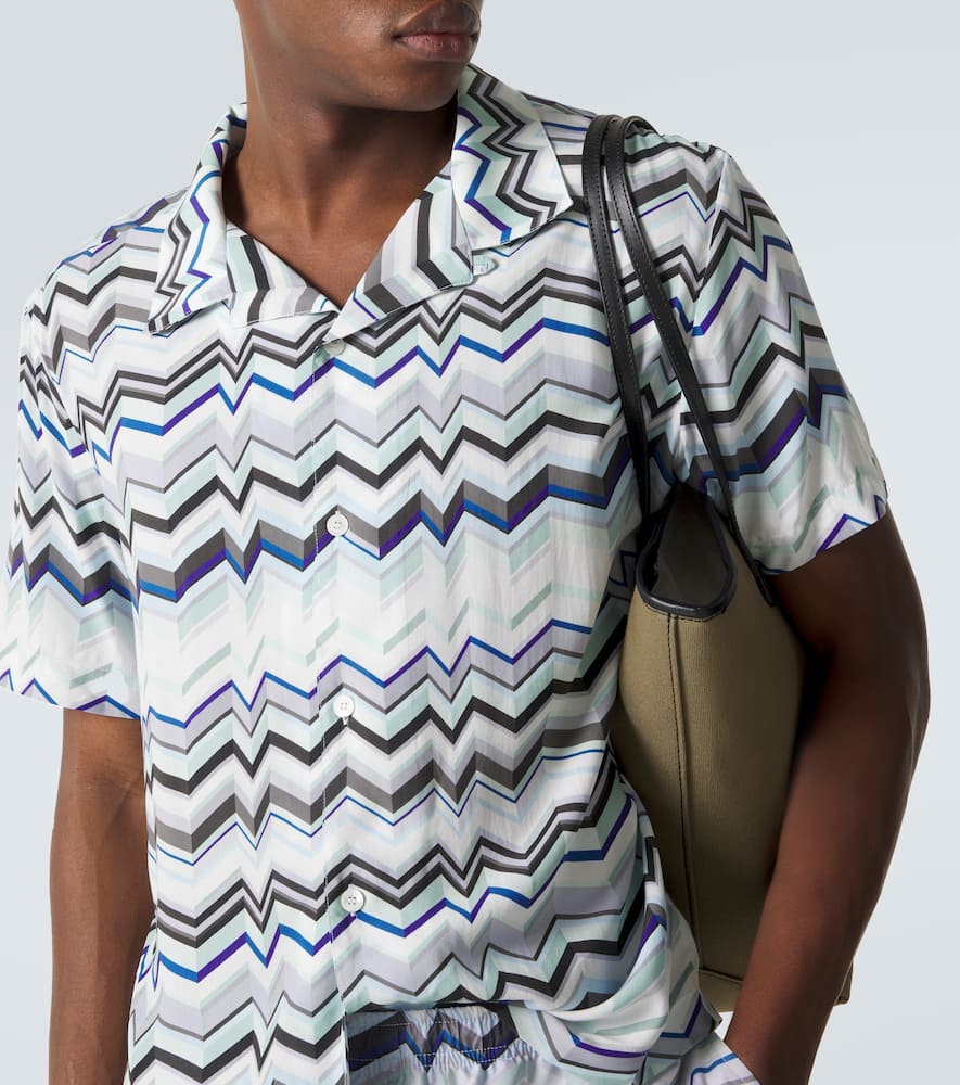 Zig Zag bowling shirt