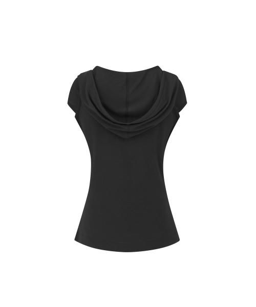 W Polartec Delta FlexAir Hooded Tee Black