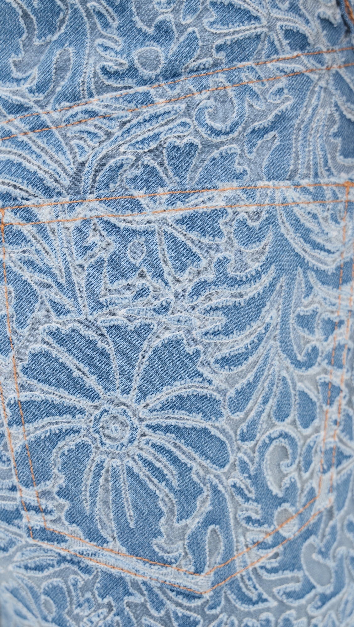 Taylor Floral Burnout Jeans Lkshre