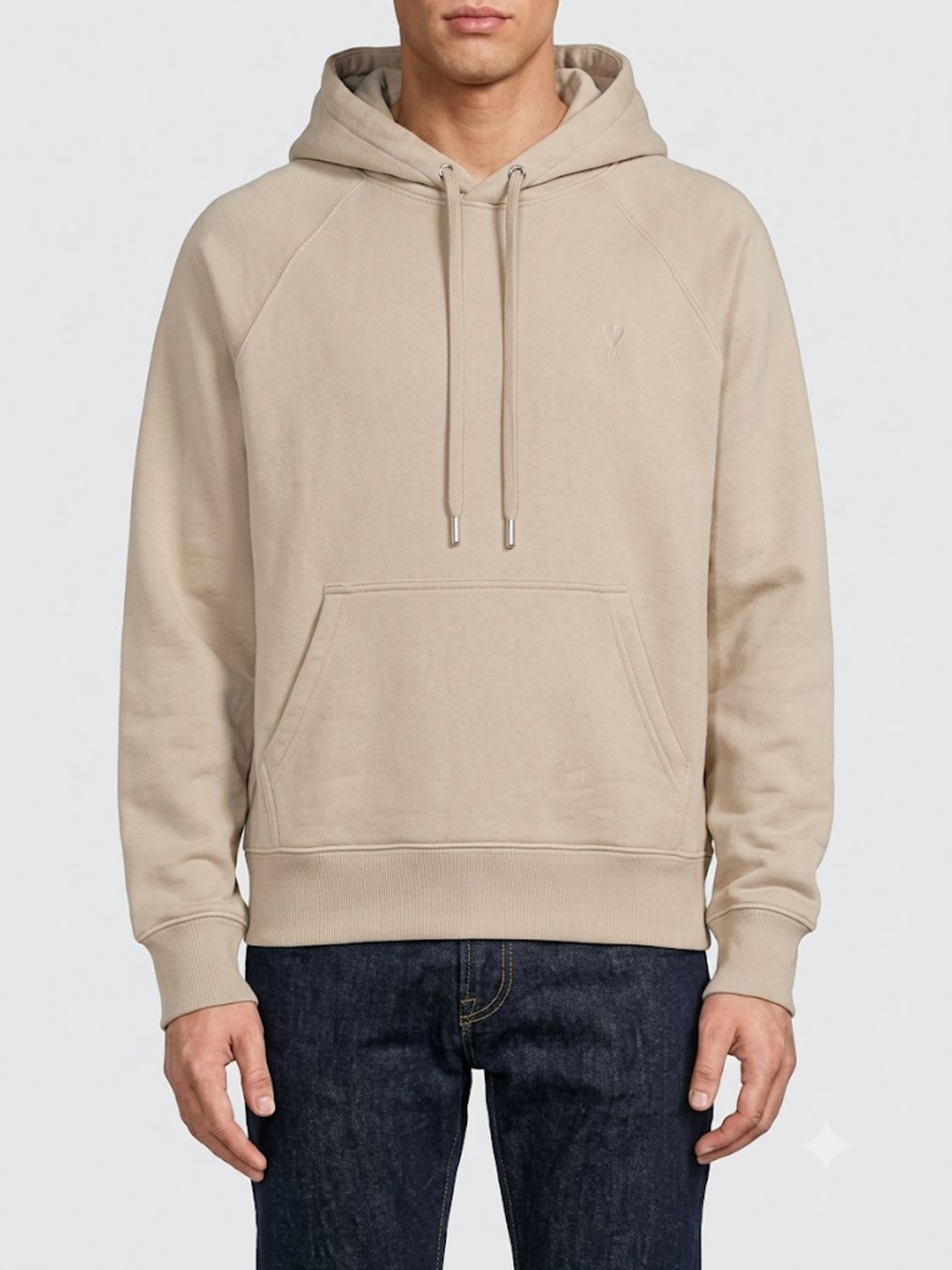 Sweatshirt Men color Beige