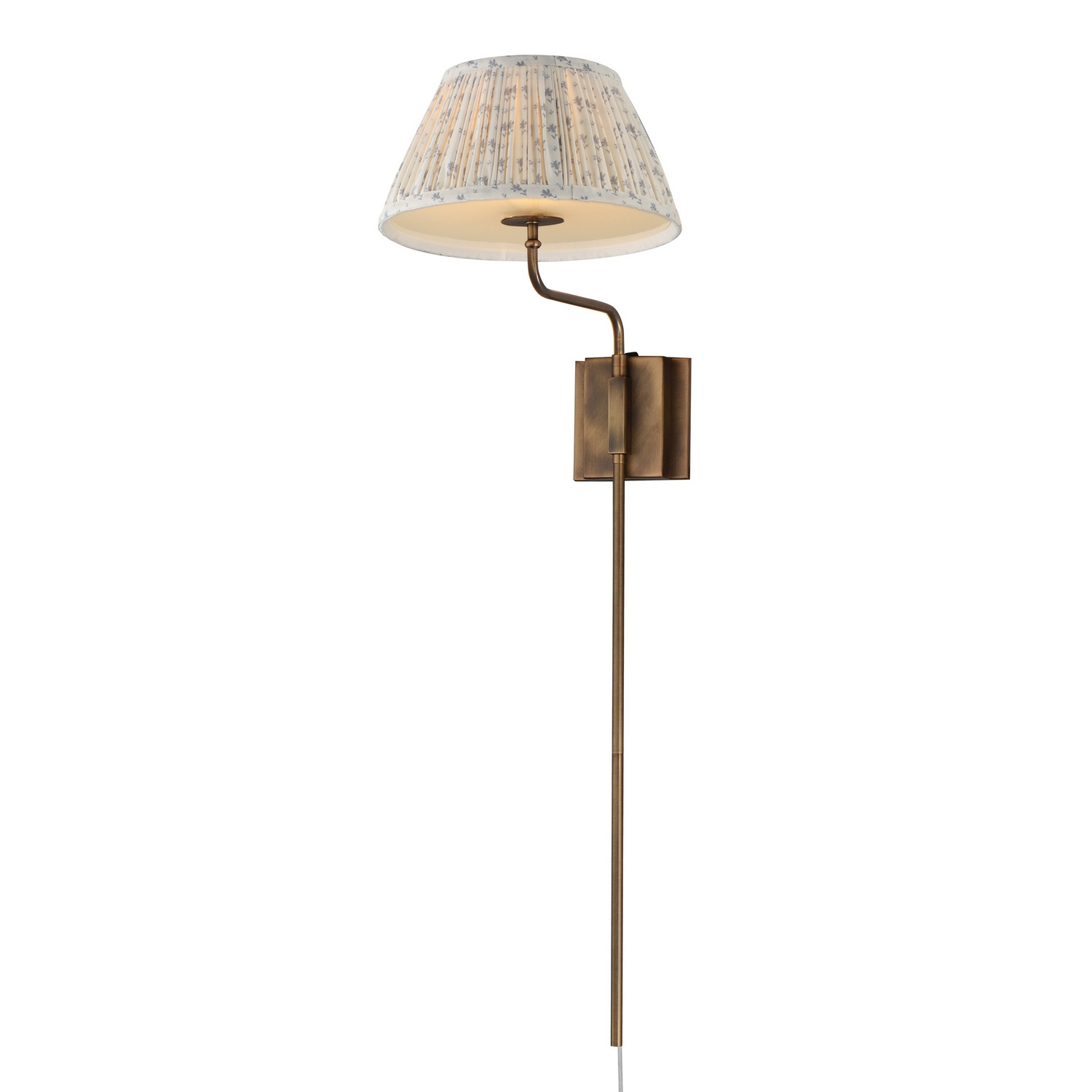 Weathered Brass Wall Sconce from the Dunbridge Collection