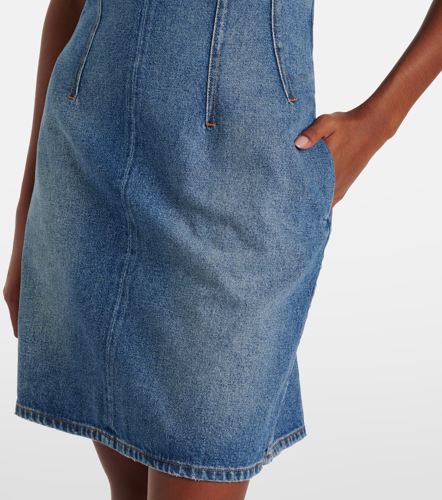 Denim minidress