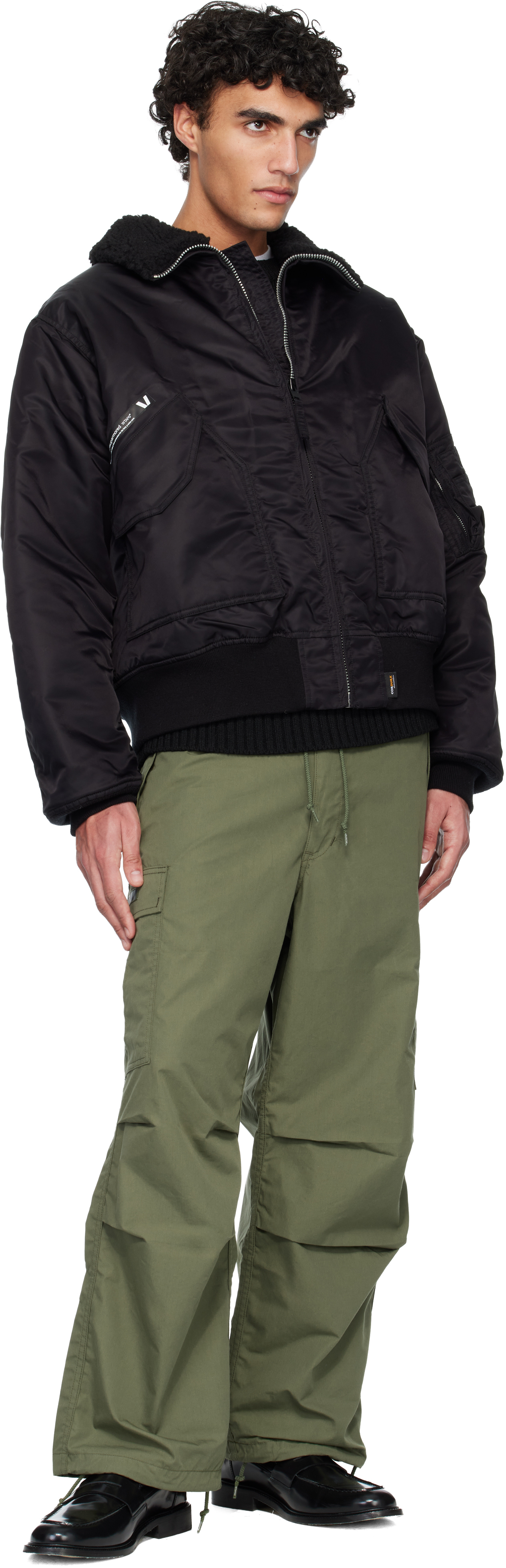 WTAPS | ブラック Drab ES ボンバージャケット | Realry