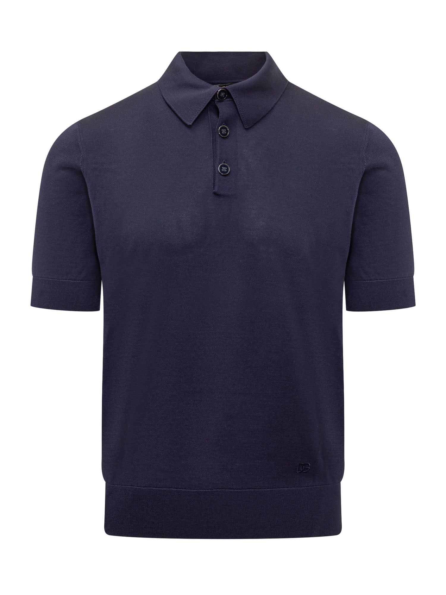 Polo Shirt with Sleek Sleeves Cut