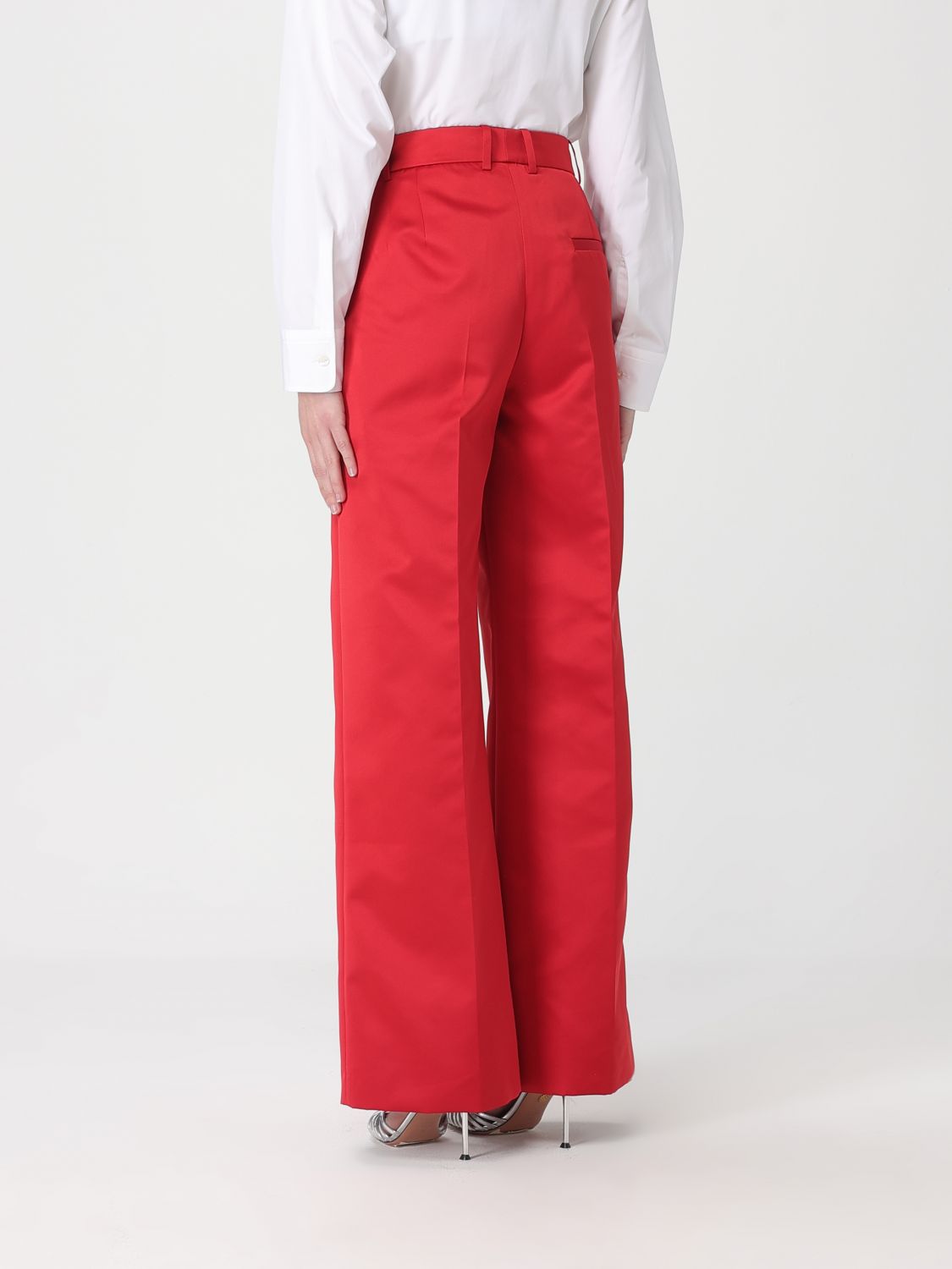Pants Woman color Red