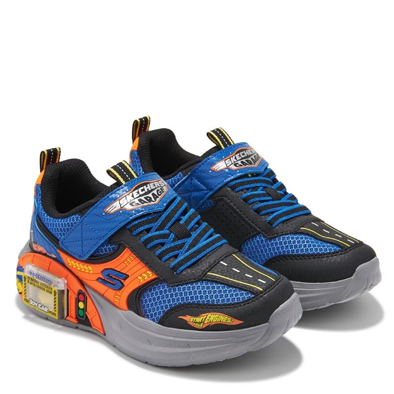 Kids' Garage Sneaker Little/Big Kid Shoes (Black/Orange)