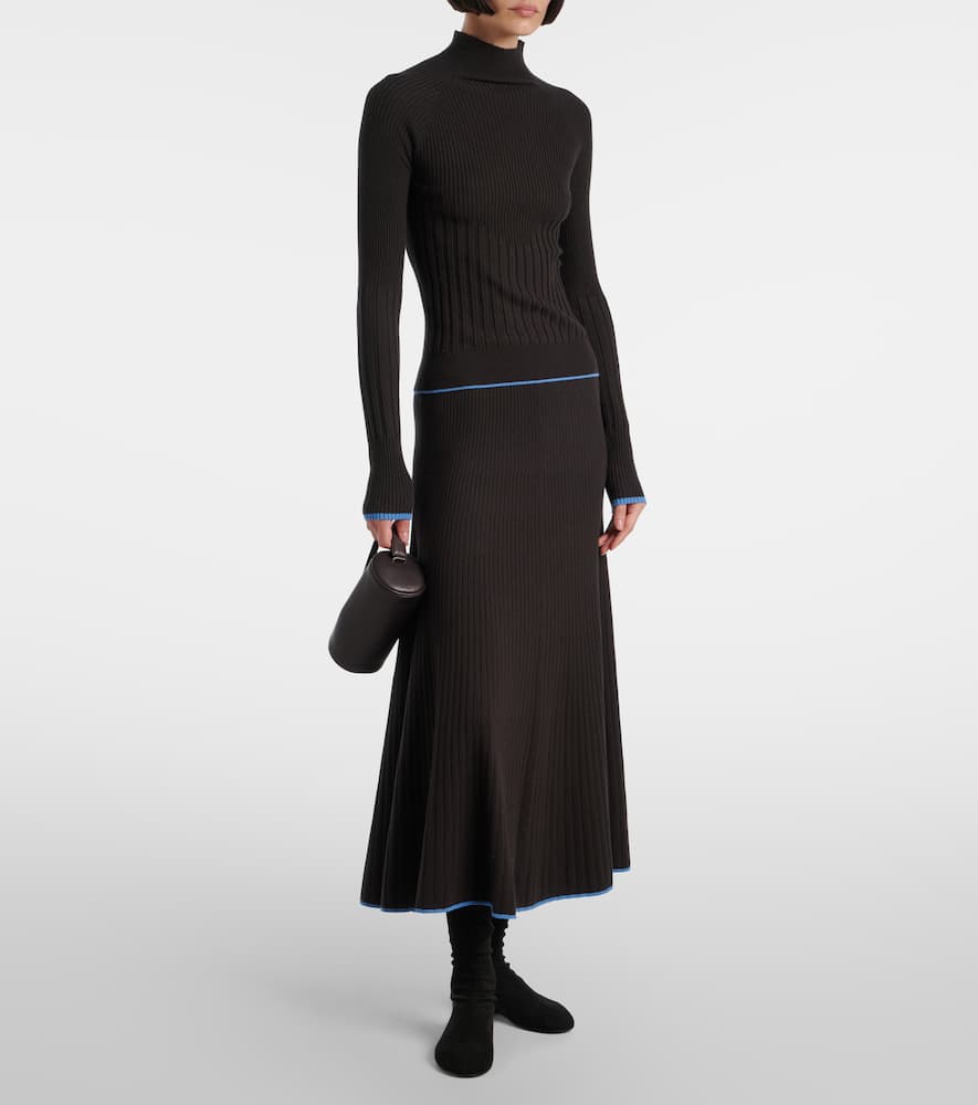 Daniella ribbed-knit sweater