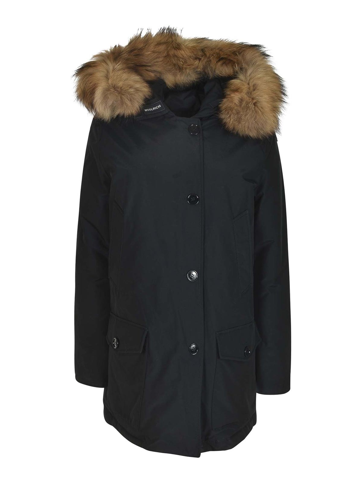 Arctic detachable fur parka