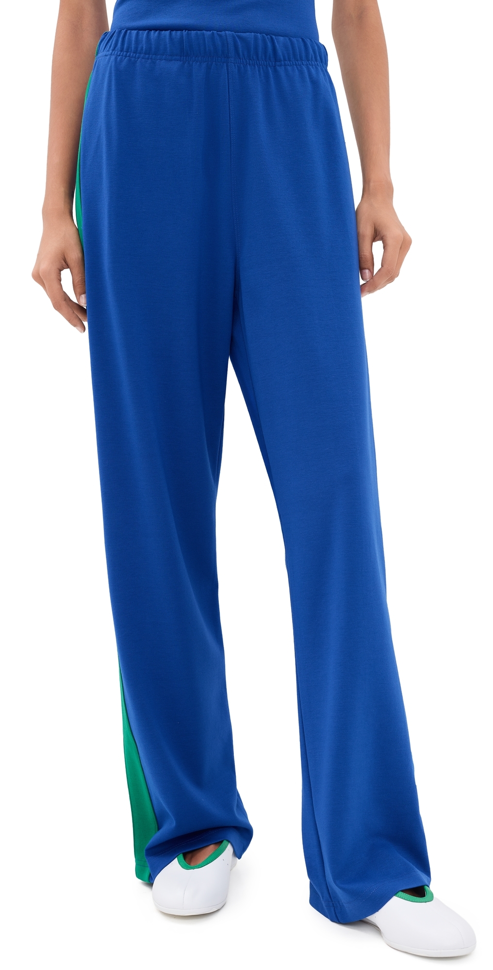 Ponte Track Pants ROYAL BLUE