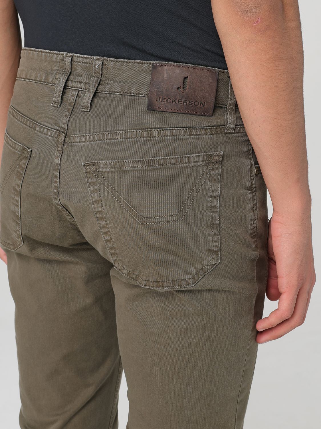Pants JECKERSON Men color Brown
