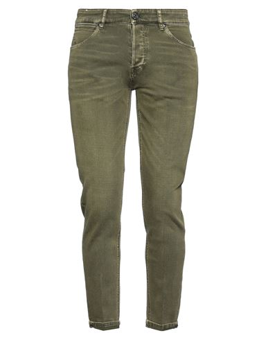 Man Denim pants Military green
