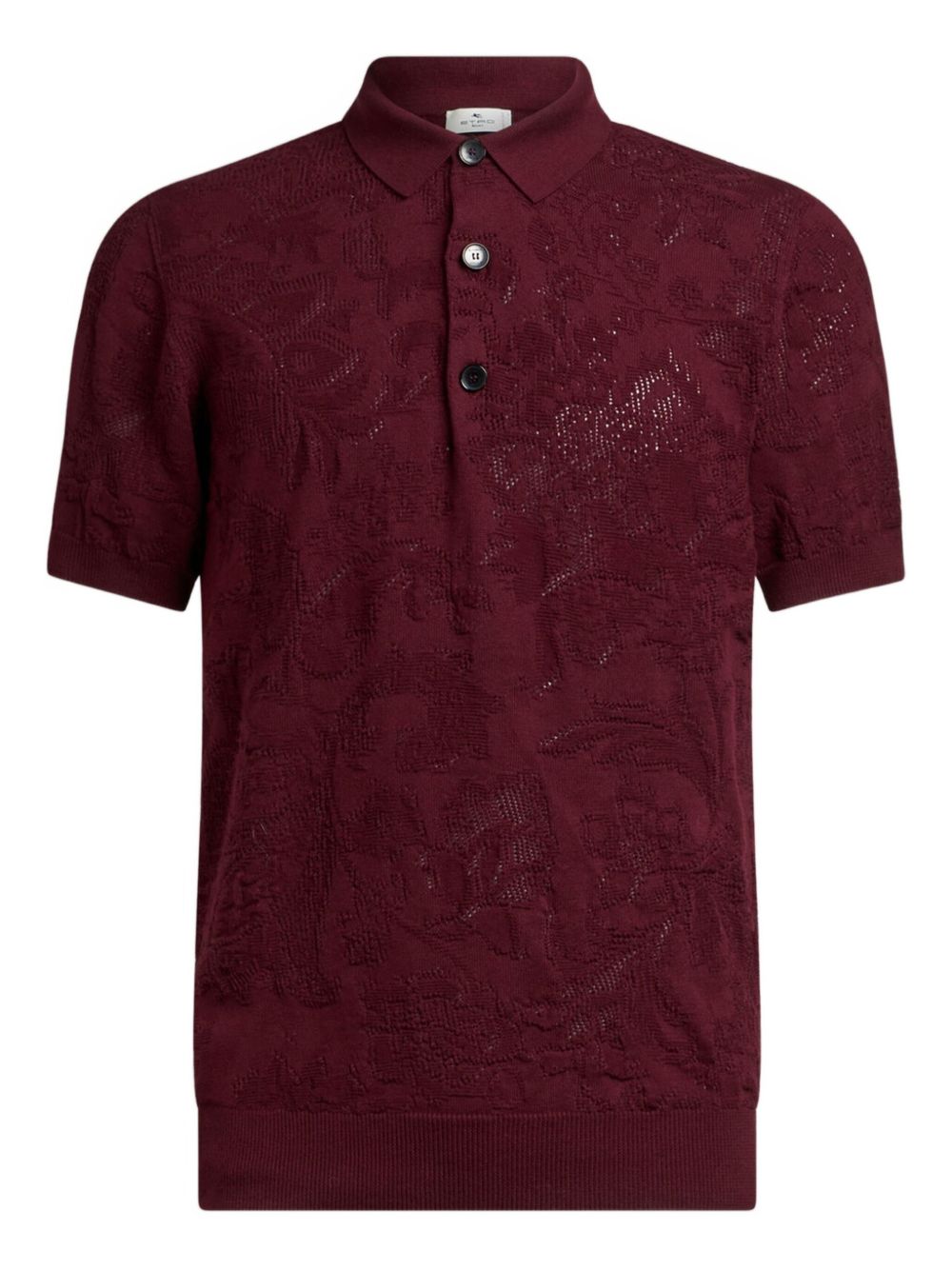 ETRO cotton polo shirt - Red