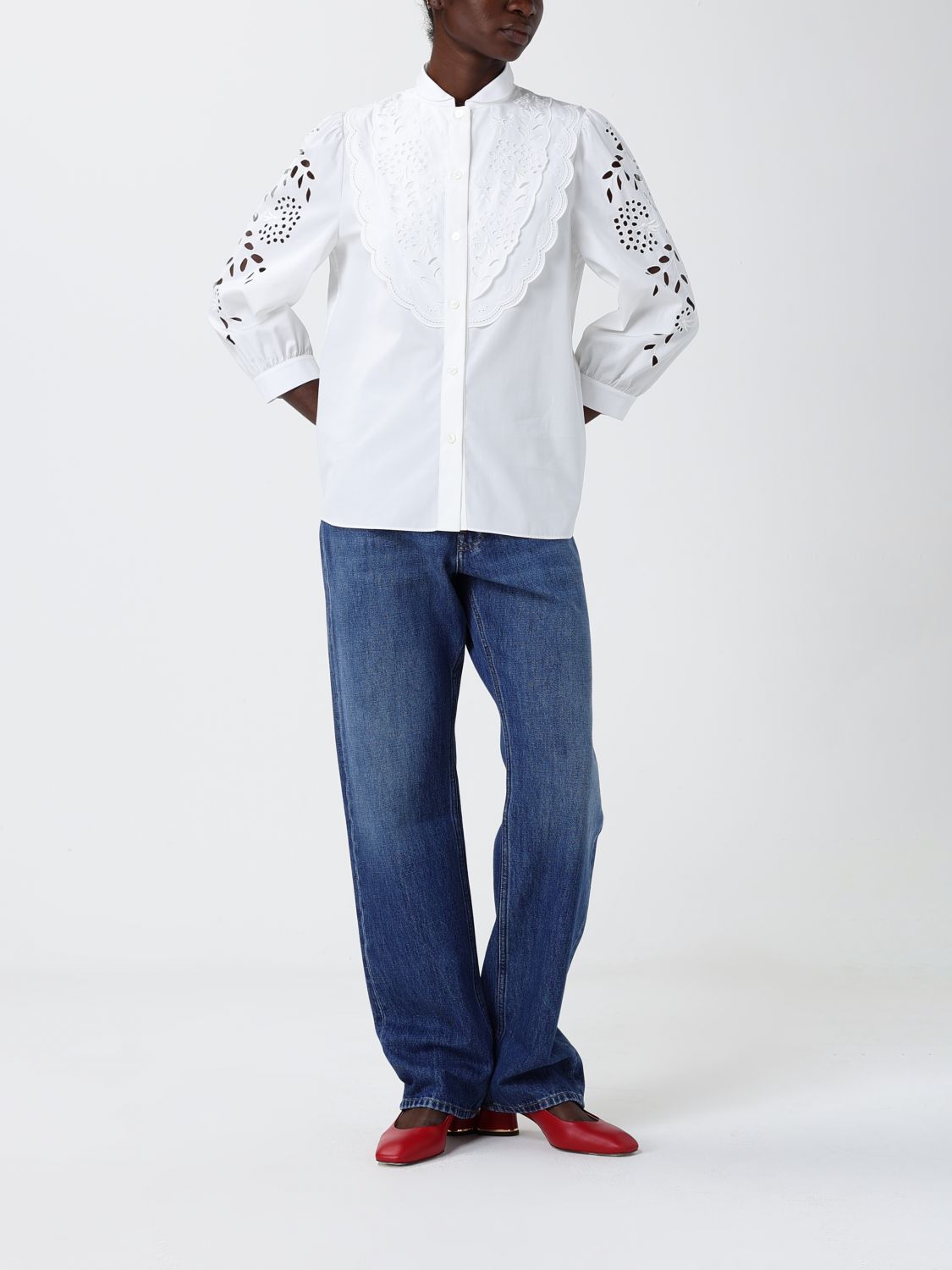Top Woman color White