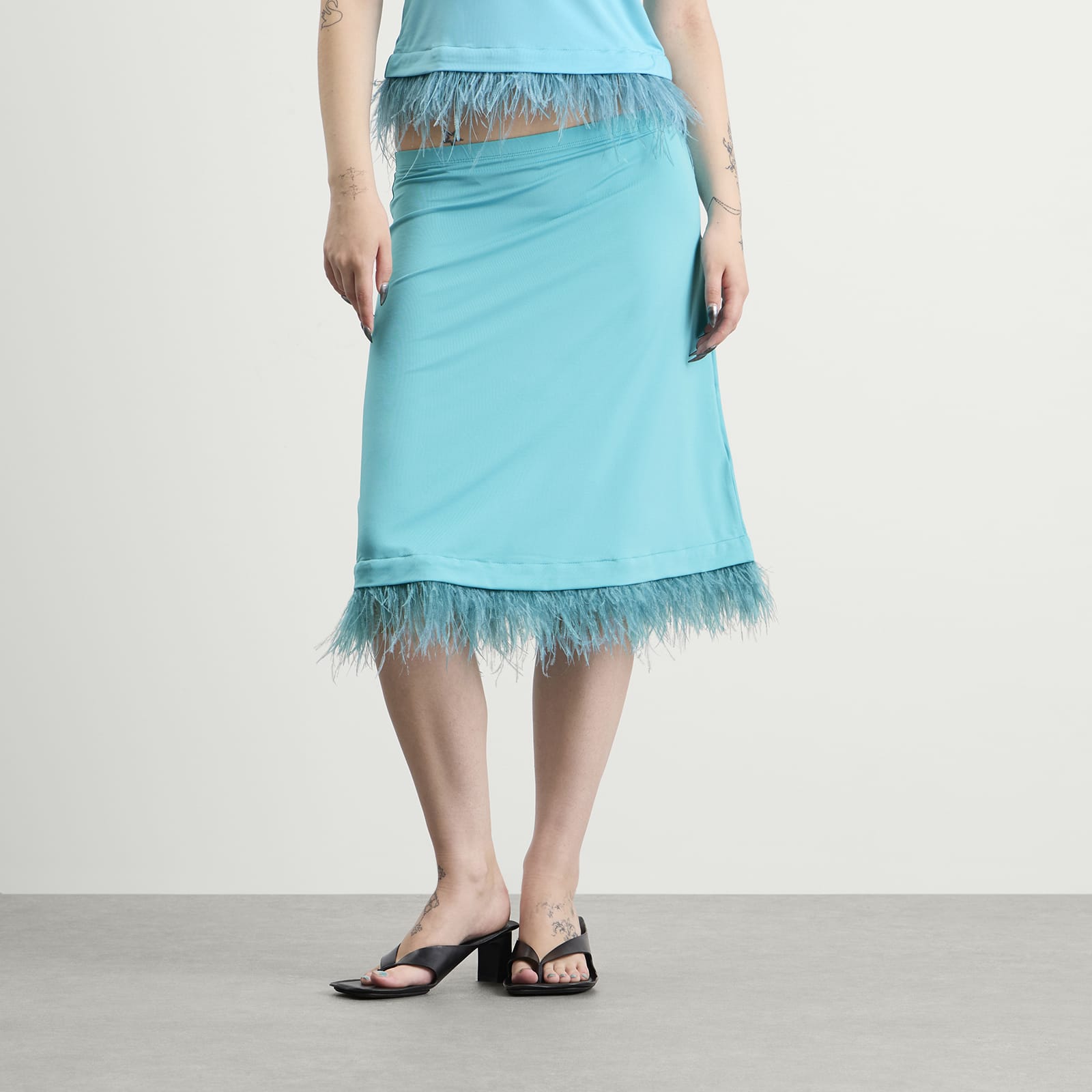 Women's Esme Skirt Aqua Blue