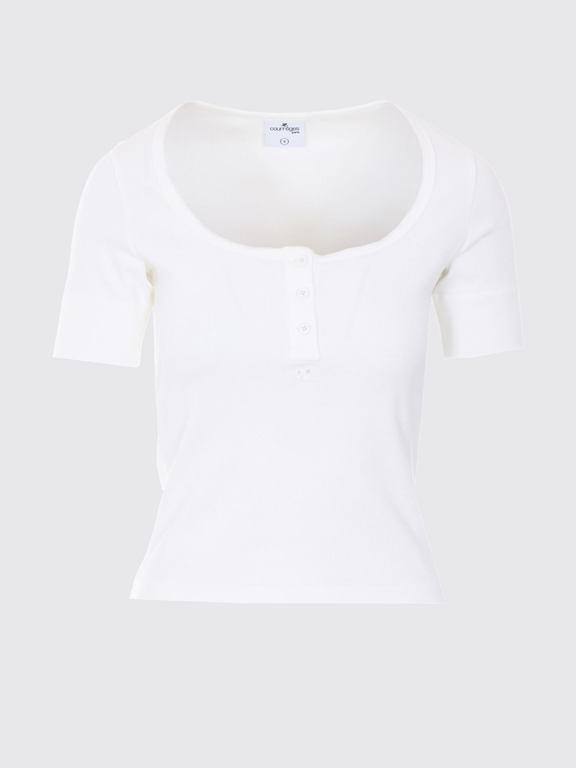 Top COURRÈGES Woman color White