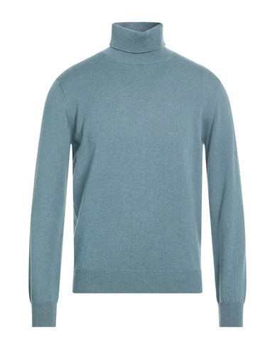 Man Turtleneck Deep teal Size 38 Cashmere