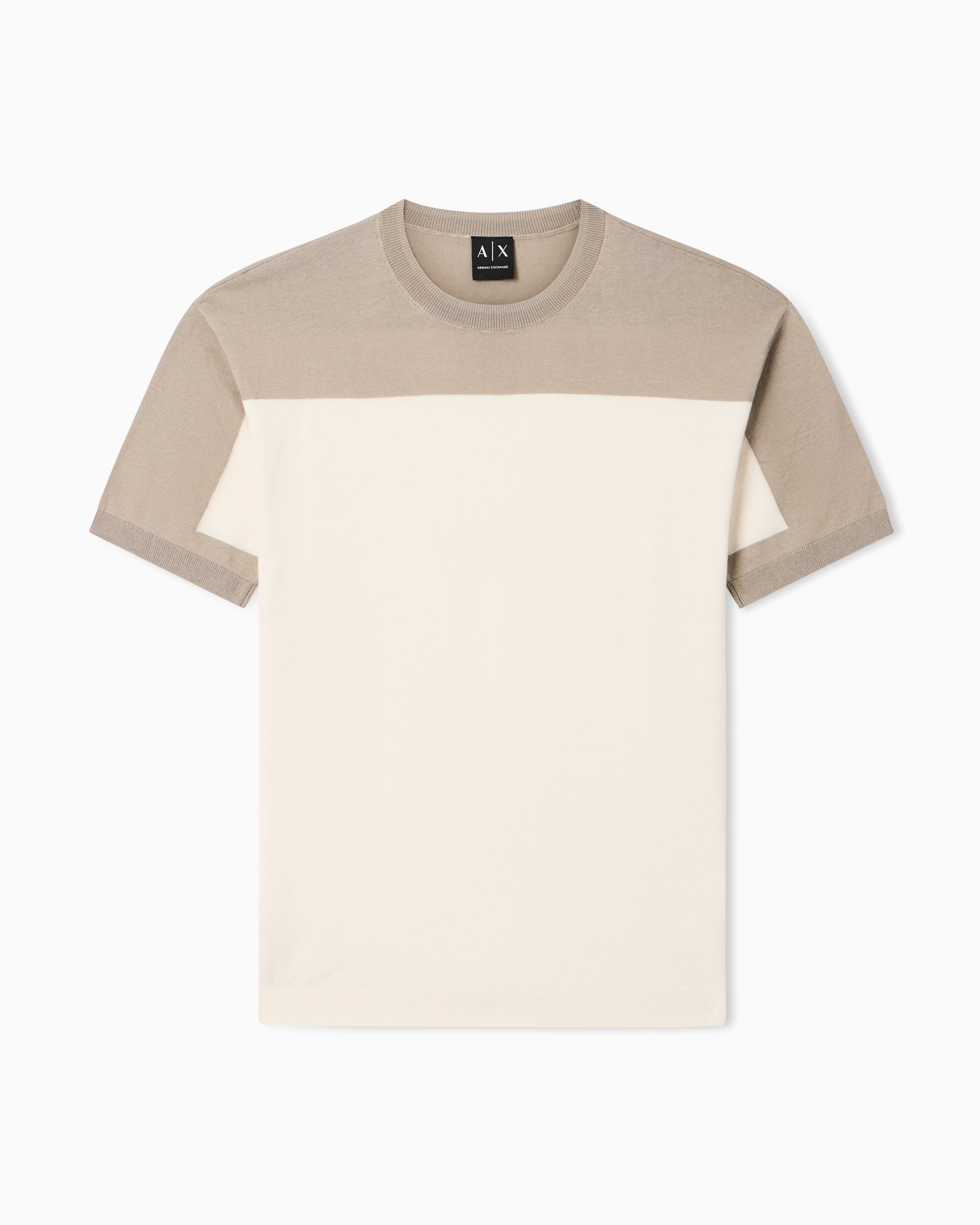 Lightweight linen and cotton knit top