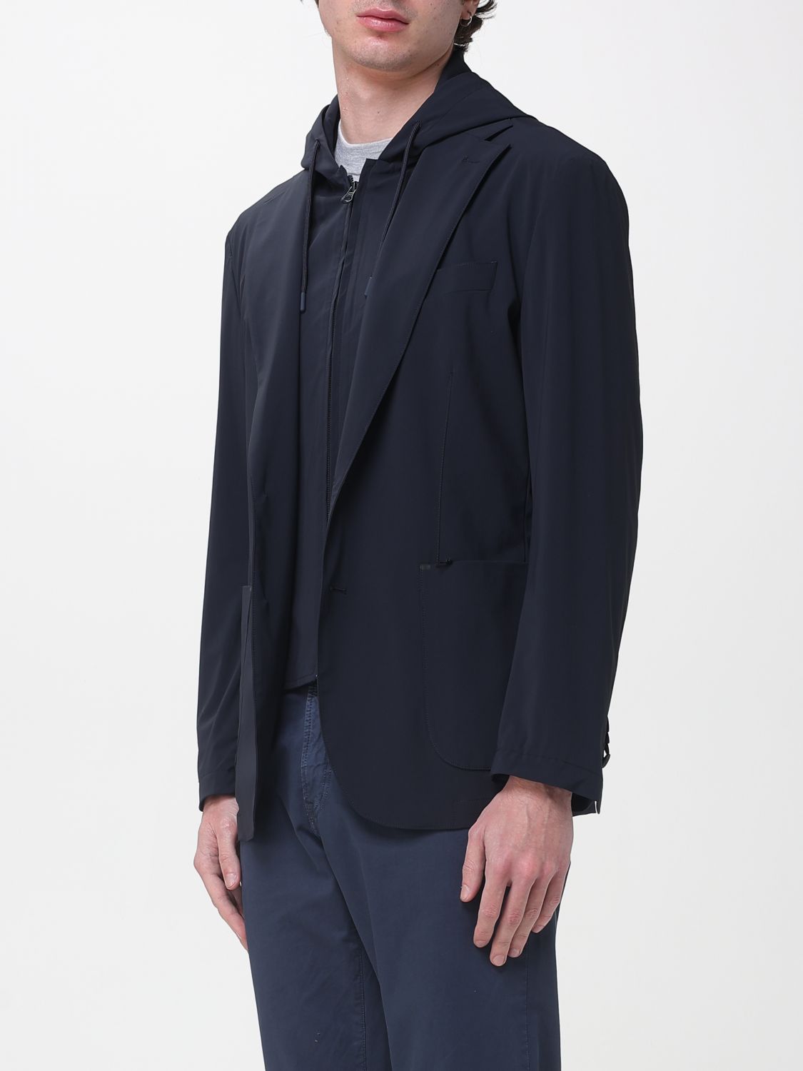 Jacket Men color Blue