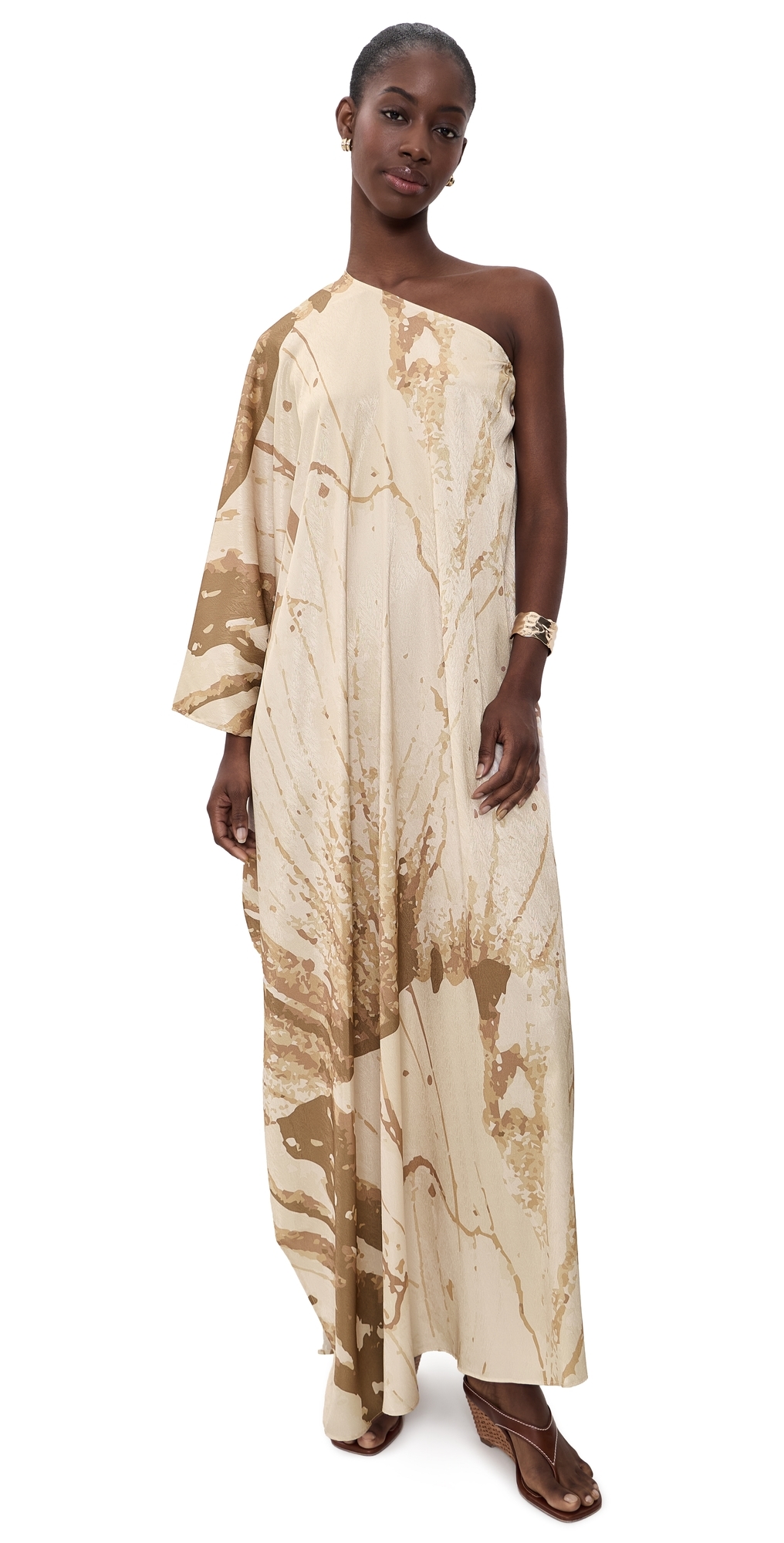 Satu Maxi Dress Dorada Gold
