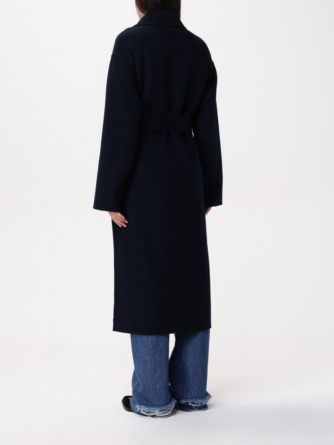 Wool belted coat - Brown