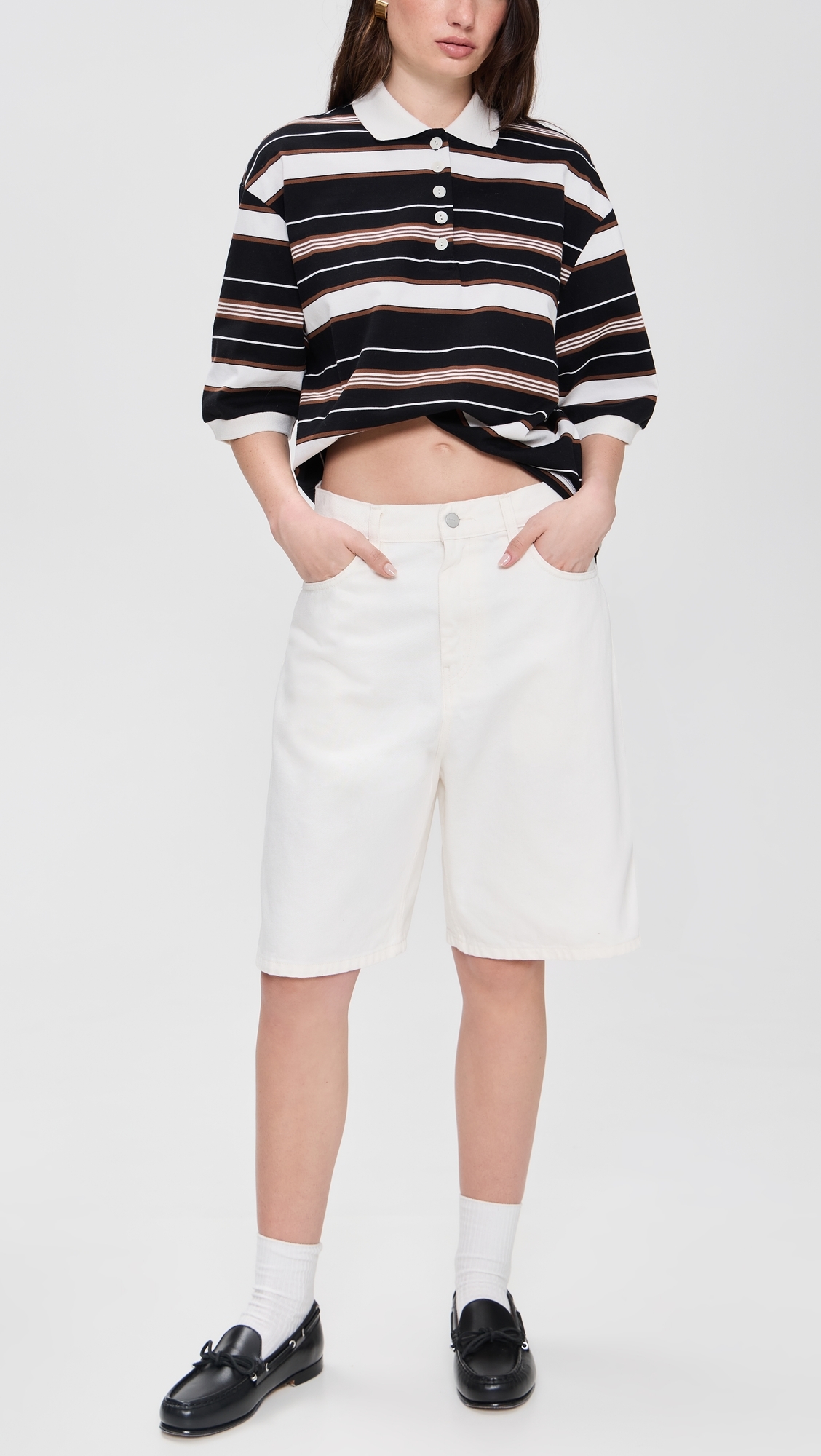 Carhartt WIP W Brandon Shorts White
