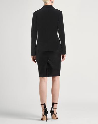 Woman Blazer Black Size 1 Triacetate, Polyester