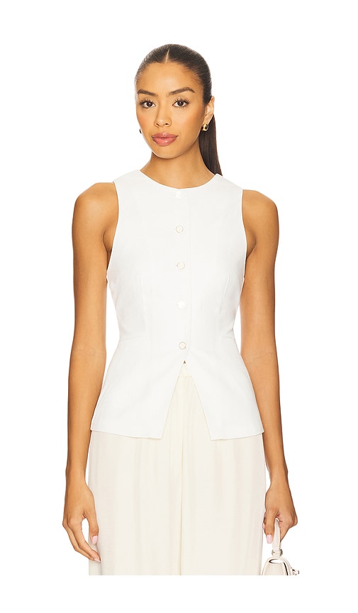 ALL THE WAYS Liliana Vest in Ivory. - L also in XS, XXS