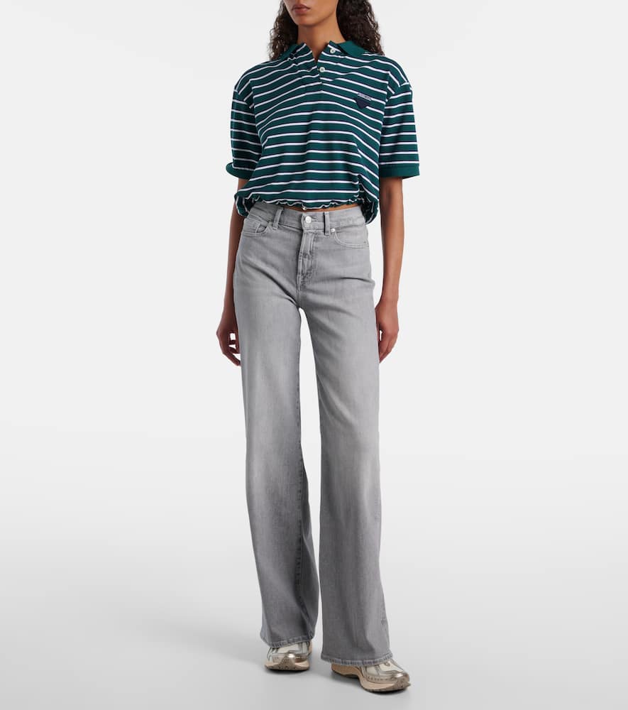 Lotta high-rise wide-leg jeans