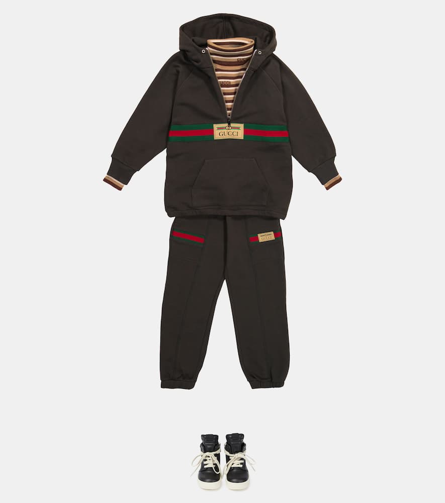 Baby Geo high-top sneakers