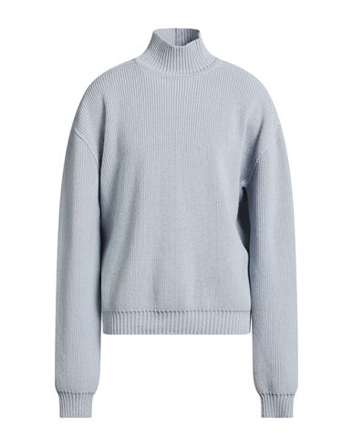 Man Turtleneck Sky blue Size M Virgin Wool