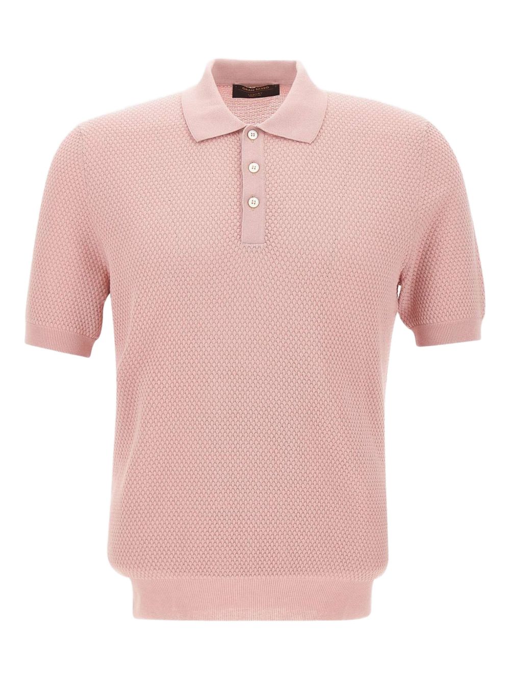 Gran Sasso jersey polo shirt - Pink