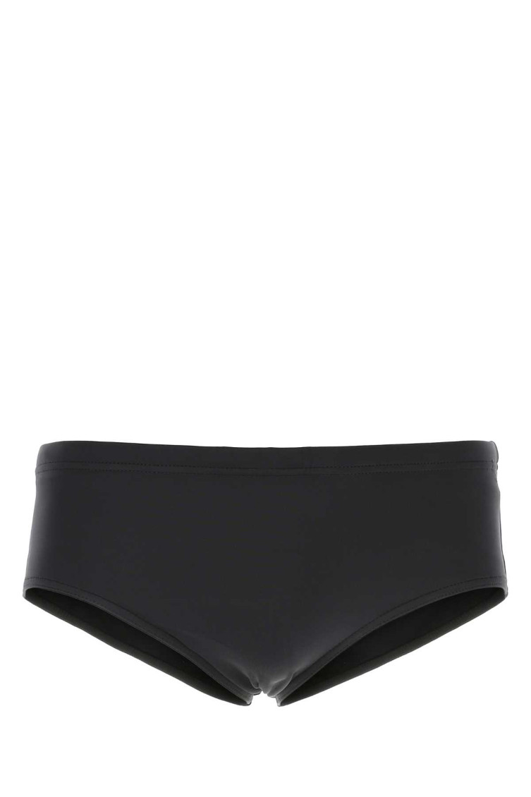 Logo-print swimming trunks
