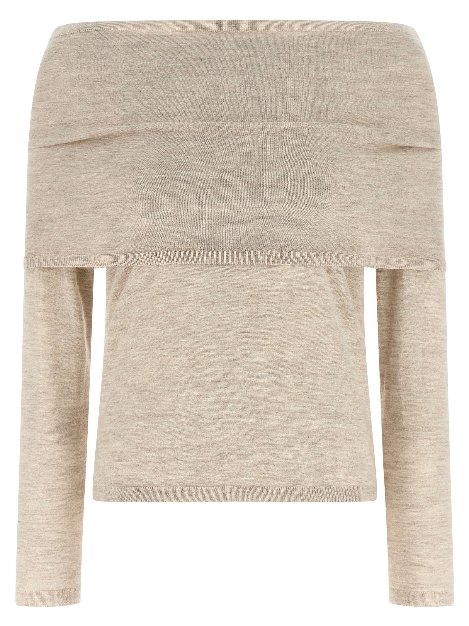 Cashmere Sweater — Beige