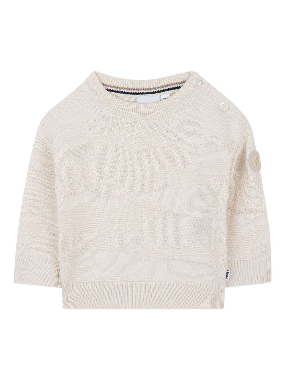 Crew-neck sweater - Neutrals