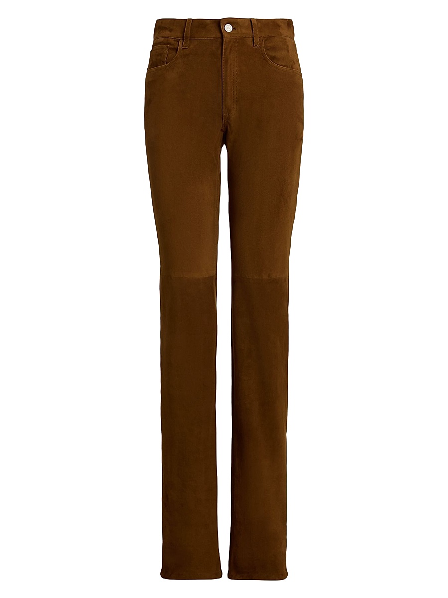 Women's Scottie Suede Skinny Pants - Nutmeg Suede