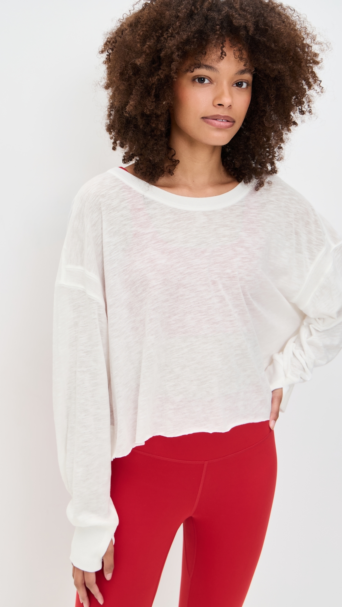 My Time Layer Tee White