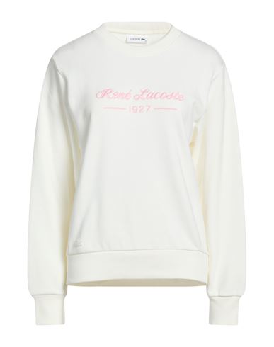 Woman Sweatshirt White Size 2 Cotton