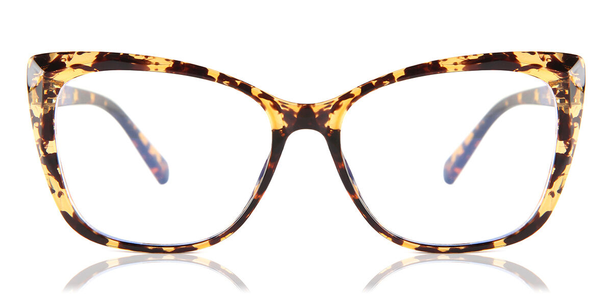 Cat Eye Full Rim Plastic Women's Prescription Eyeglasses Online Tortoiseshell Size 54 - Free Lenses - Blue Light Block Available - SmartBuy Collection